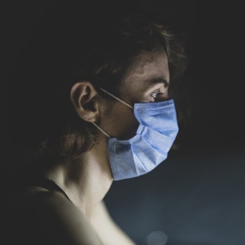 Μάσκα για τον κορωνοϊό 