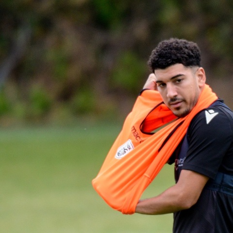 Ο ποδοσφαιριστής Δημήτρης Λημνιός