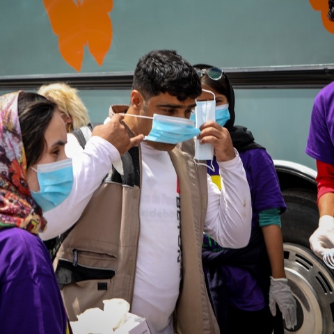 Έλεγχοι στο ΚΥΤ της Μόριας στη Λέσβο 