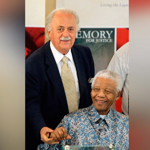 Γιώργος Μπίζος & Νέλσον Μαντέλα