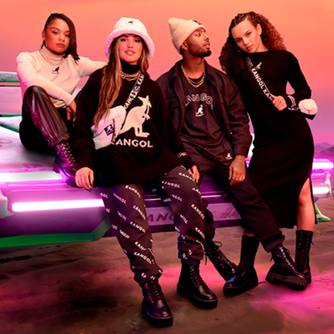 ​Kangol x H&M σε συνεργασία με τη Mabel