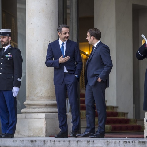 Μητσοτάκης - Μακρόν