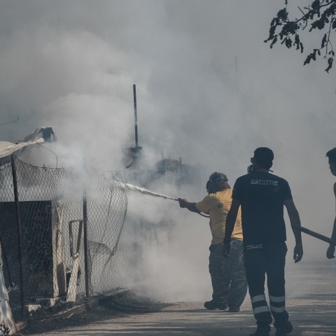 Πυρκαγιά στην Κερατέα
