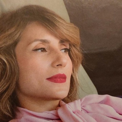 Η ηθοποιός Ευδοκία Ρουμελιώτη 