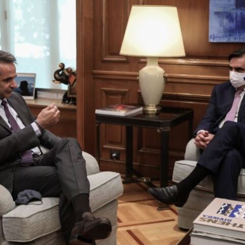 Κυριάκος Μητσοτάκης - Mαργαρίτης Σχοινάς 