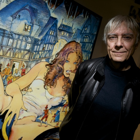 Ο δημιουργός κόμικς Milo Manara