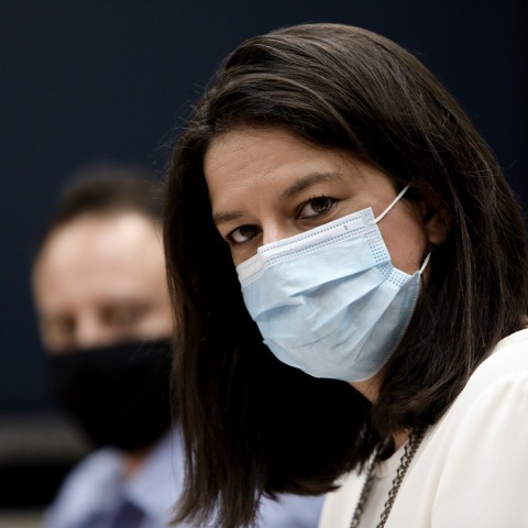 Η υπουργός Παιδείας, Νίκη Κεραμέως