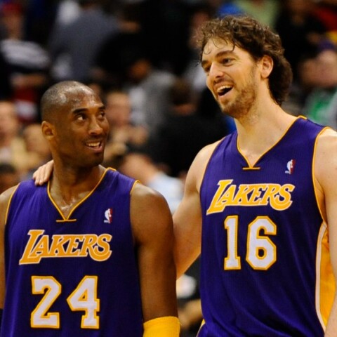 Ο Κόμπι Μπράιαντ και ο Πάου Γκασόλ