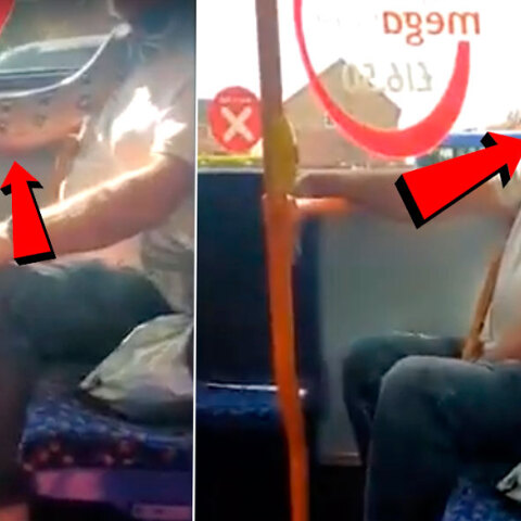 Στη Μεγάλη Βρετανία ένας επιβάτης αντί να φορέσει μάσκα έβαλε ένα φίδι στον λαιμό και μπήκε σε λεωφορείο στο Μάντσεστερ