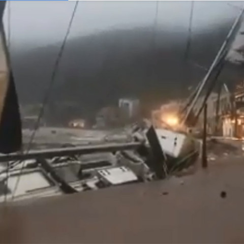 O « Ιανός» χτυπά την Κεφαλονιά 