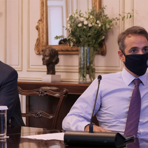 Σωτήρης Τσιόδρας - Κυριάκος Μητσοτάκης 