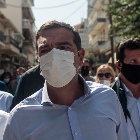 Ο πρόεδρος του ΣΥΡΙΖΑ, Αλέξης Τσίπρας