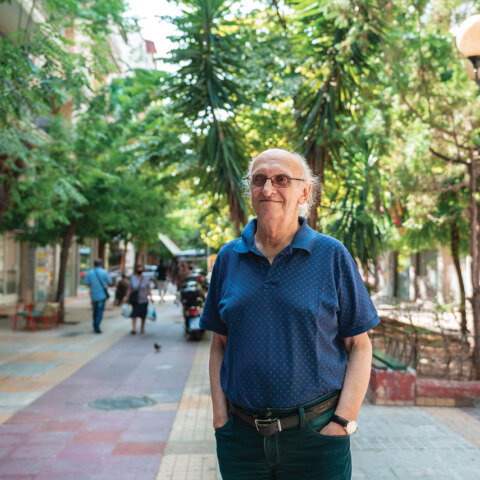 Ο συγγραφέας Πέτρος Μάρκαρης ©θανάσης Καρατζάς