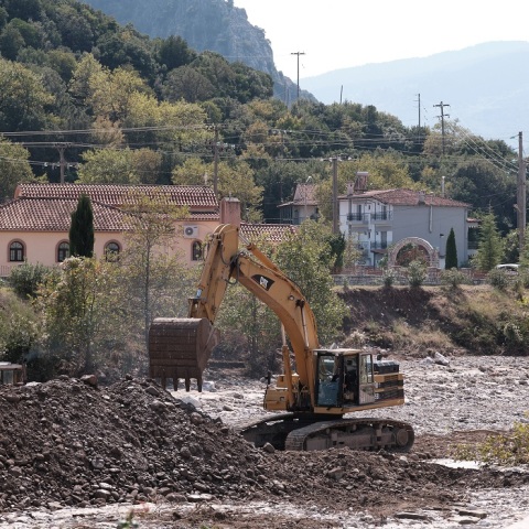 Καταστροφές από την κακοκαιρία στην Καρδίτσα