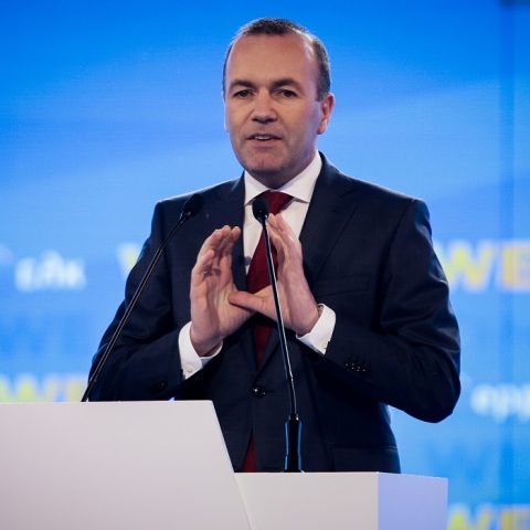 Ο επικεφαλής του ΕΛΚ στο Ευρωκοινοβούλιο Mάνφρεντ Βέμπερ 