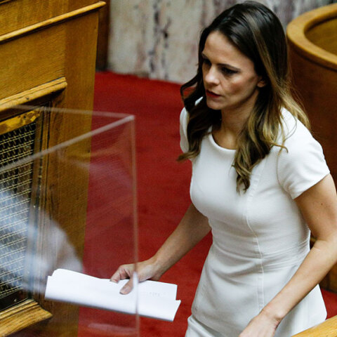 Η τομεάρχης Οικονομικών του ΣΥΡΙΖΑ Έφη Αχτσιόγλου