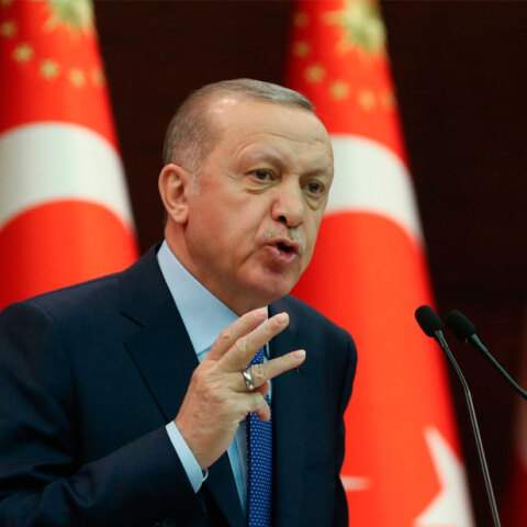 Ο πρόεδρος της Τουρκίας Ρετζέπ Ταγίπ Ερντογάν