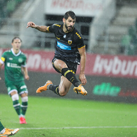 Europa League: Η ΑΕΚ πήρε την πρόκριση στα πλέι οφ, νικώντας εκτός έδρας τη Σεντ Γκάλεν