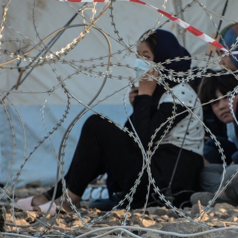 Η δομή του Καρά Τεπέ στη Λέσβο 