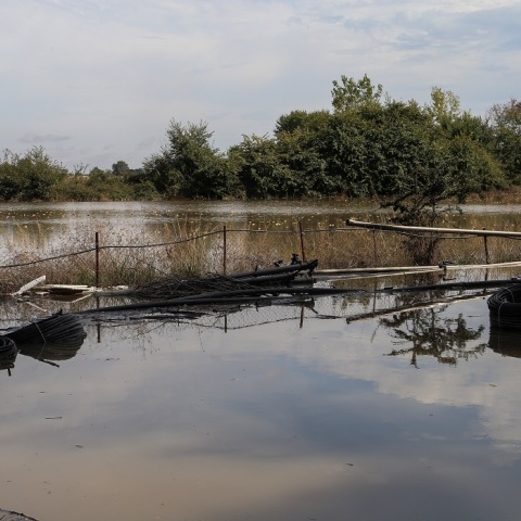 Καταστροφές από την κακοκαιρία στην Καρδίτσα