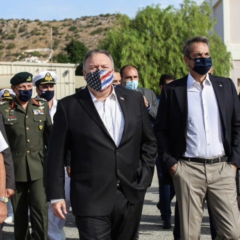 Κυριάκος Μητσοτάκης - Μάικ Πομπέο 