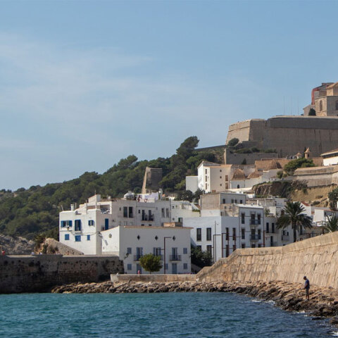 Η παλιά πόλη στην Ίμπιζα