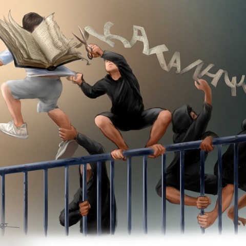 Το σκίτσο για τις καταλήψεις