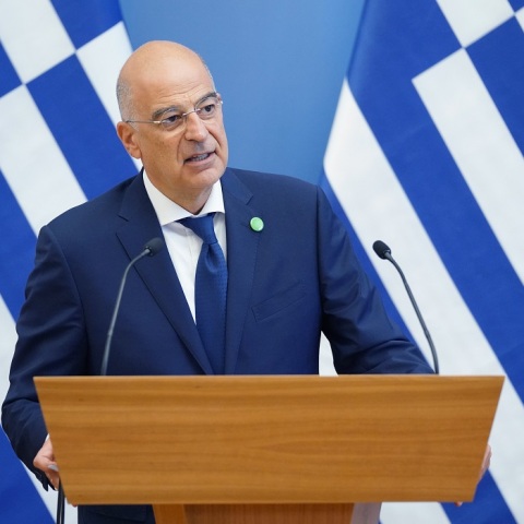 Ο υπουργός Εξωτερικών, Νίκος Δένδιας