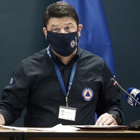 Ο υφυπουργός Πολιτικής Προστασίας, Νίκος Χαρδαλιάς