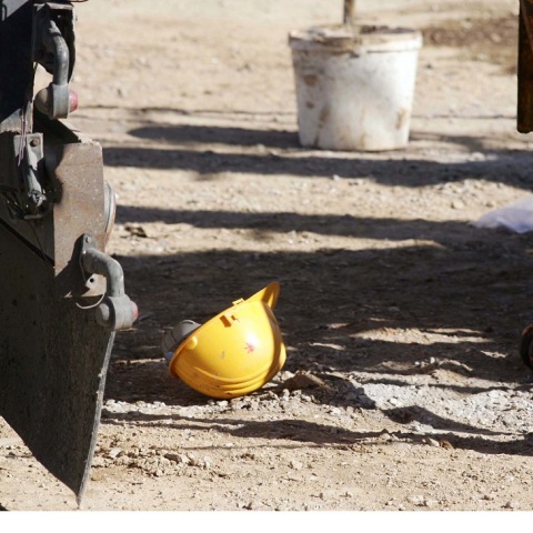 Εργατικό δυστύχημα- Κράνος