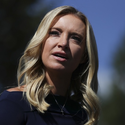 Η εκπρόσωπος Τύπου του Λευκού Οίκου, Κέιλι ΜακΈνανι