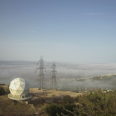 Ομίχλη στην Αττική - Εικόνα από το πρωί της Δευτέρας 5 Οκτωβρίου 2020
