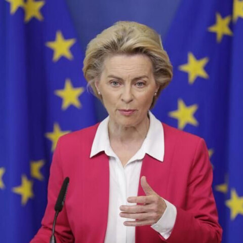 Η πρόεδρος της Κομισιόν Ούρσουλα Φον Ντερ Λάιεν