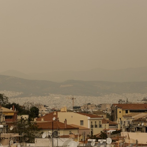 Αφρικανική σκόνη στην Αθήνα