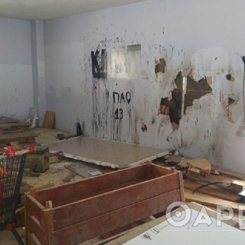 Ζημιές σε σχολείο υπό κατάληψη