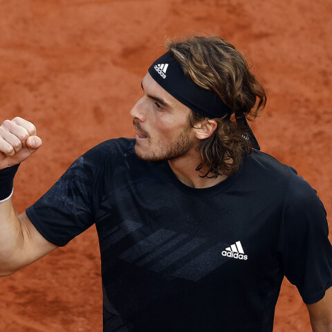 Ο Στέφανος Τσιτσιπάς στο Roland Garros