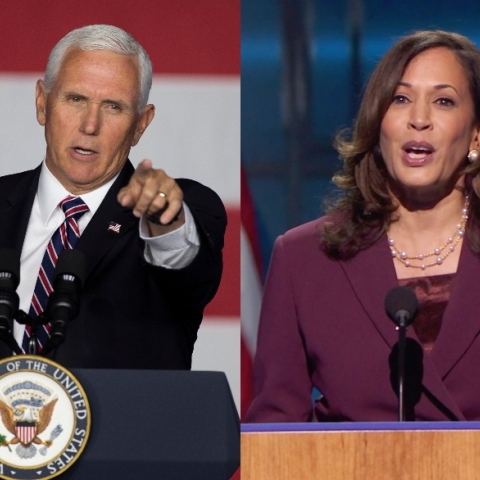 Καμάλα Χάρις και Μάικ Πενς