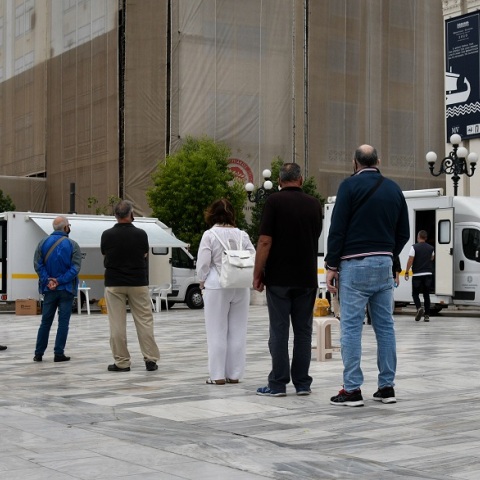 Τέστ κορωνοϊού στον Πειραιά 