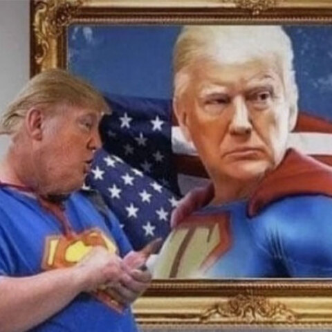 Ο Ντόναλντ Τραμπ ως... Superman σε καυστική ανάρτηση στο Twitter