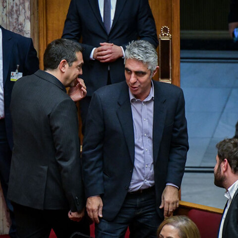 Γιώργος Τσίπρας στη Βουλή