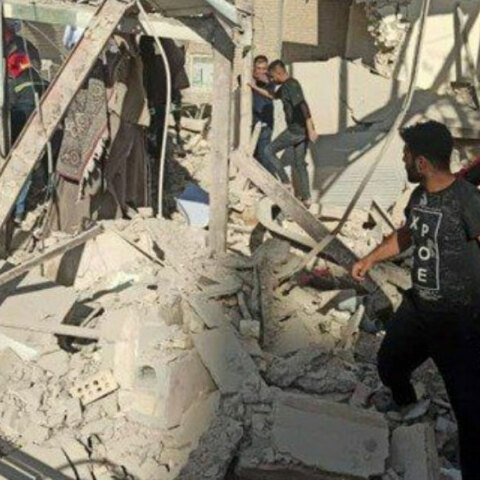 Κτίριο στο Ιράν ισοπεδώθηκε μετά από ισχυρή έκρηξη λόγω διαρροής φυσικού αερίου