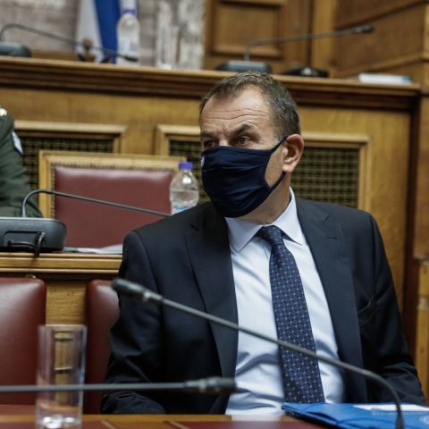 Ο υπουργός Εθνικής Άμυνας, Νίκος Παναγιωτόπουλος