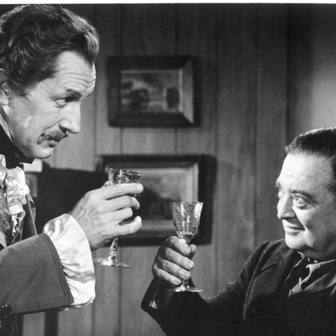 Βίνσεντ Πράις και Πίτερ Λόρε στην ταινία «Tales of Terror» (ελλ. τίτλος: Ιστορίες τρόμου) του Ρότζερ Κόρμαν