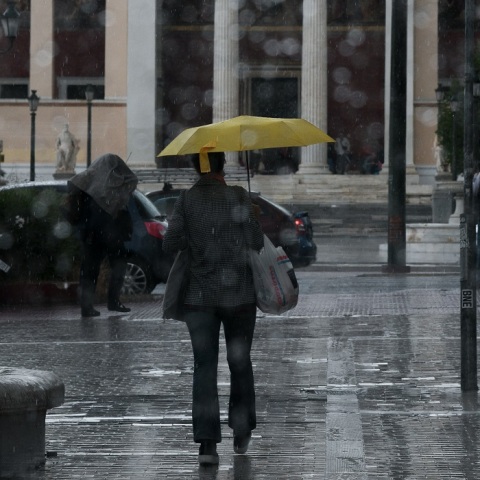 Βροχές στην Αθήνα