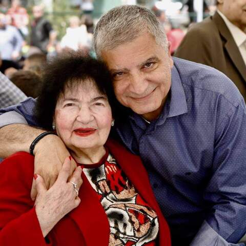 Ο Γιώργος Πατούλης με την μητέρα του, Πόπη