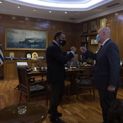 Νίκος Παναγιωτόπουλος, υπουργός Εθνικής Άμυνας