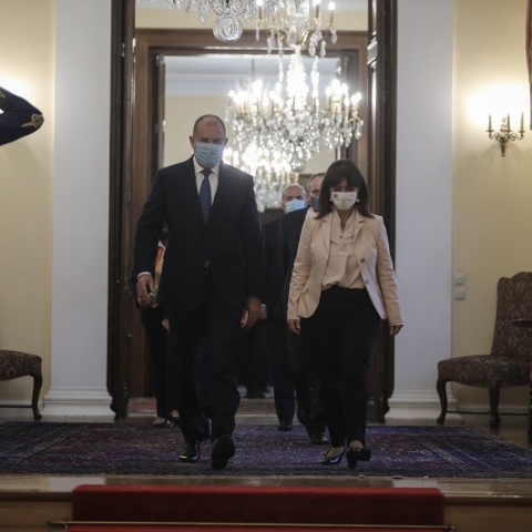 Κατερίνα Σακελλαροπούλου - Rumen Radev