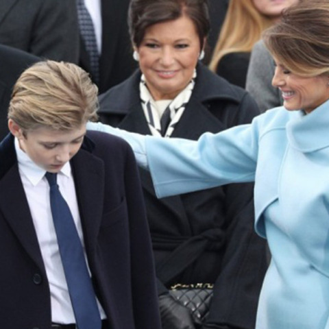 Μπάρον Τραμπ - Μελάνια Τραμπ 