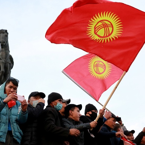 Διαδηλώσεις στο Κιργιστάν