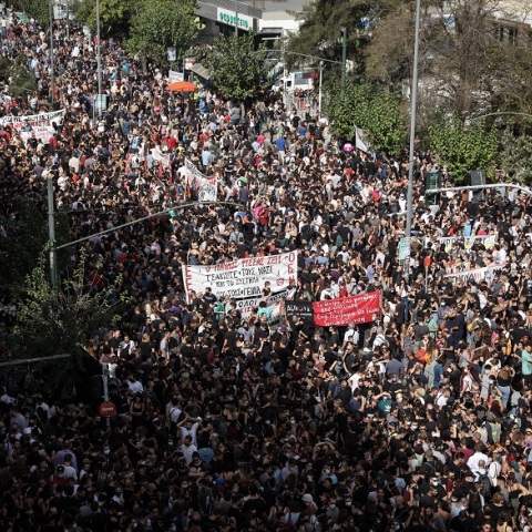 Συγκέντρωση στο εφετείο για τη δίκη της Χρυσής Αυγής